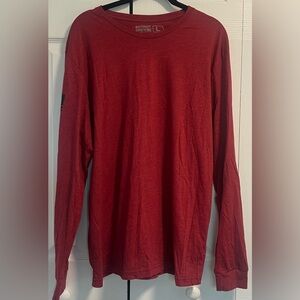 Men's Patriot Crew Casual Long Sleeved Crew Neck Shirt